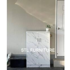 ตู้รองเท้าลายหินอ่อน 80 cm สวยมาก