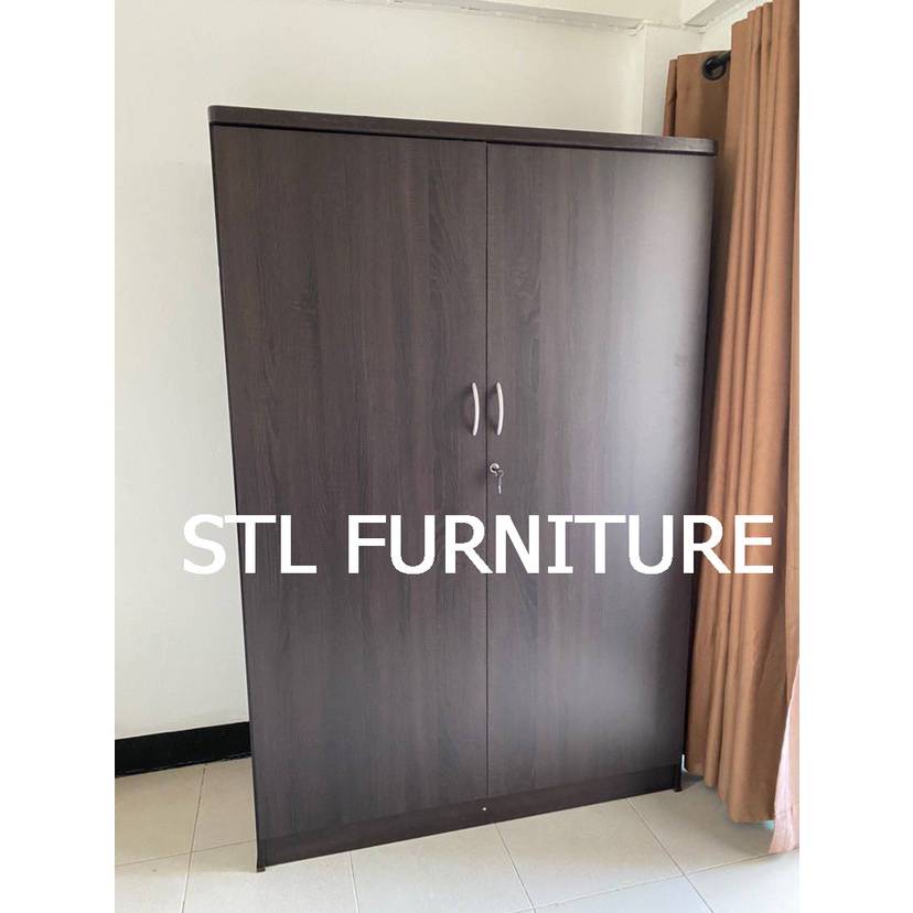 ตู้เสื้อผ้า 4 ฟุต ประตูยาว โอ๊ค