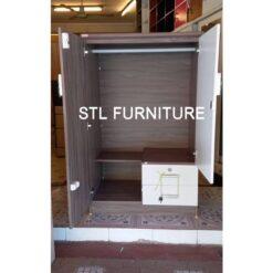 ภายใน ตู้เสื้อผ้า 80 cm เด็ก ลายการ์ตูน สีมอคค่า