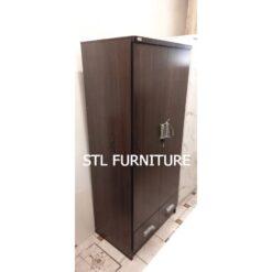 ตู้เสื้อผ้า 80 cm ลิ้นชักคู่ สีโอ๊ค