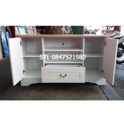 ตู้วางทีวี สีขาว มินิมอล