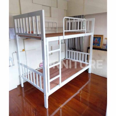เตียง2ชั้น สีขาว พร้อมไม้รองเตียง รีวิวจากบ้านลูกค้า