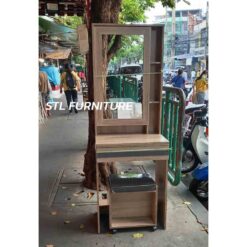 โต๊ะแป้งรุ่นคลาสสิค กระจกเปิดได้