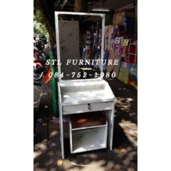 โต๊ะแป้ง ลายหินอ่อน