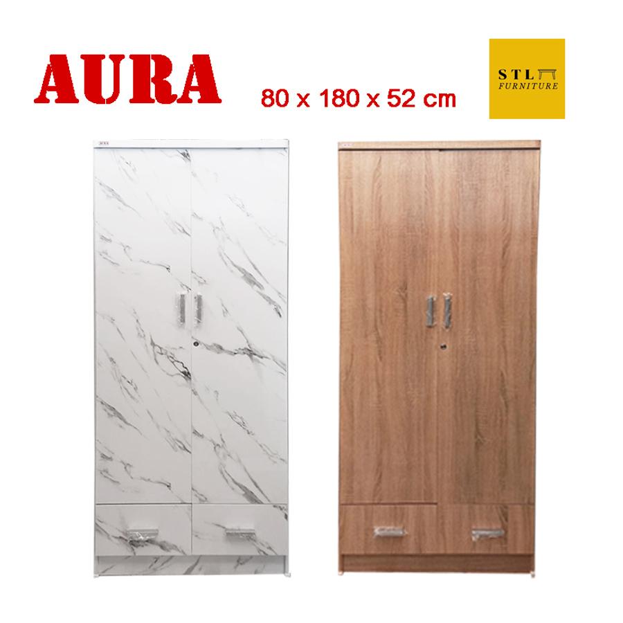 ตู้เสื้อผ้า 80 cm แขวนชุดเดรสได้