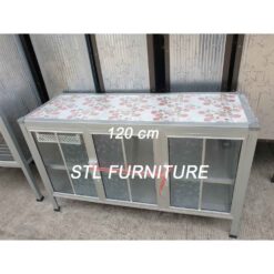 ตู้วางเตาแก๊ส 4 ฟุต รุ่นไม่มีกันตก