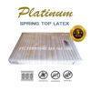 ที่นอนสปริงเสริมยาง รุ่น platinum