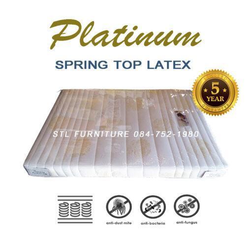 ที่นอนสปริงเสริมยาง รุ่น platinum