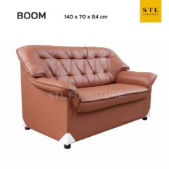 โซฟา 2 ที่นั่ง ลายบุ๋ม รุ่น BOOM