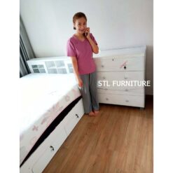 รีวิวจัดส่งเตียงสีขาว