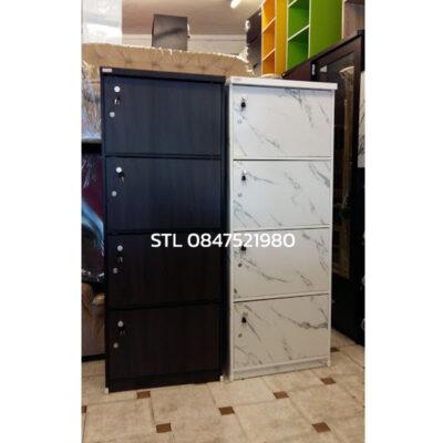 ตู้เก็บของลายหินอ่อน 4 ช่อง