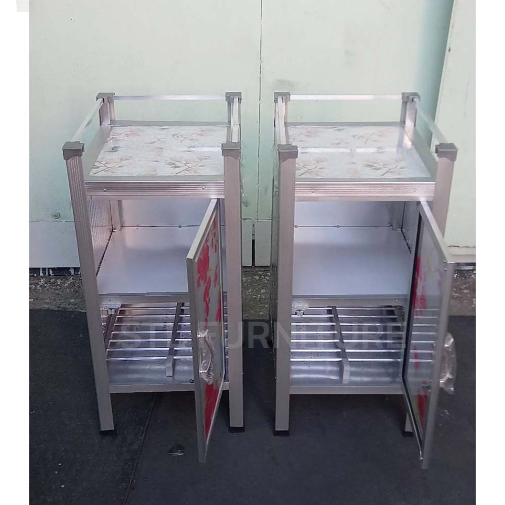 ภายใน ด้านหน้า ตู้วางเตาจิ๋ว 40 cm