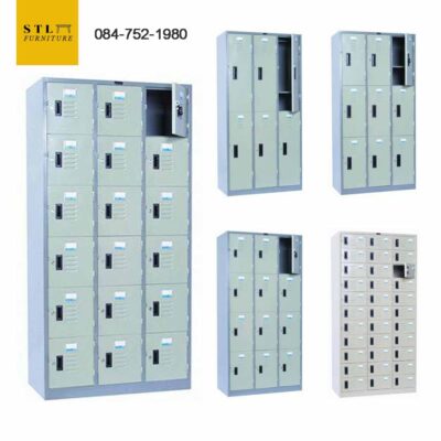 ตู้ล็อคเกอร์ เหล็ก 6 9 12 18 33 ช่อง