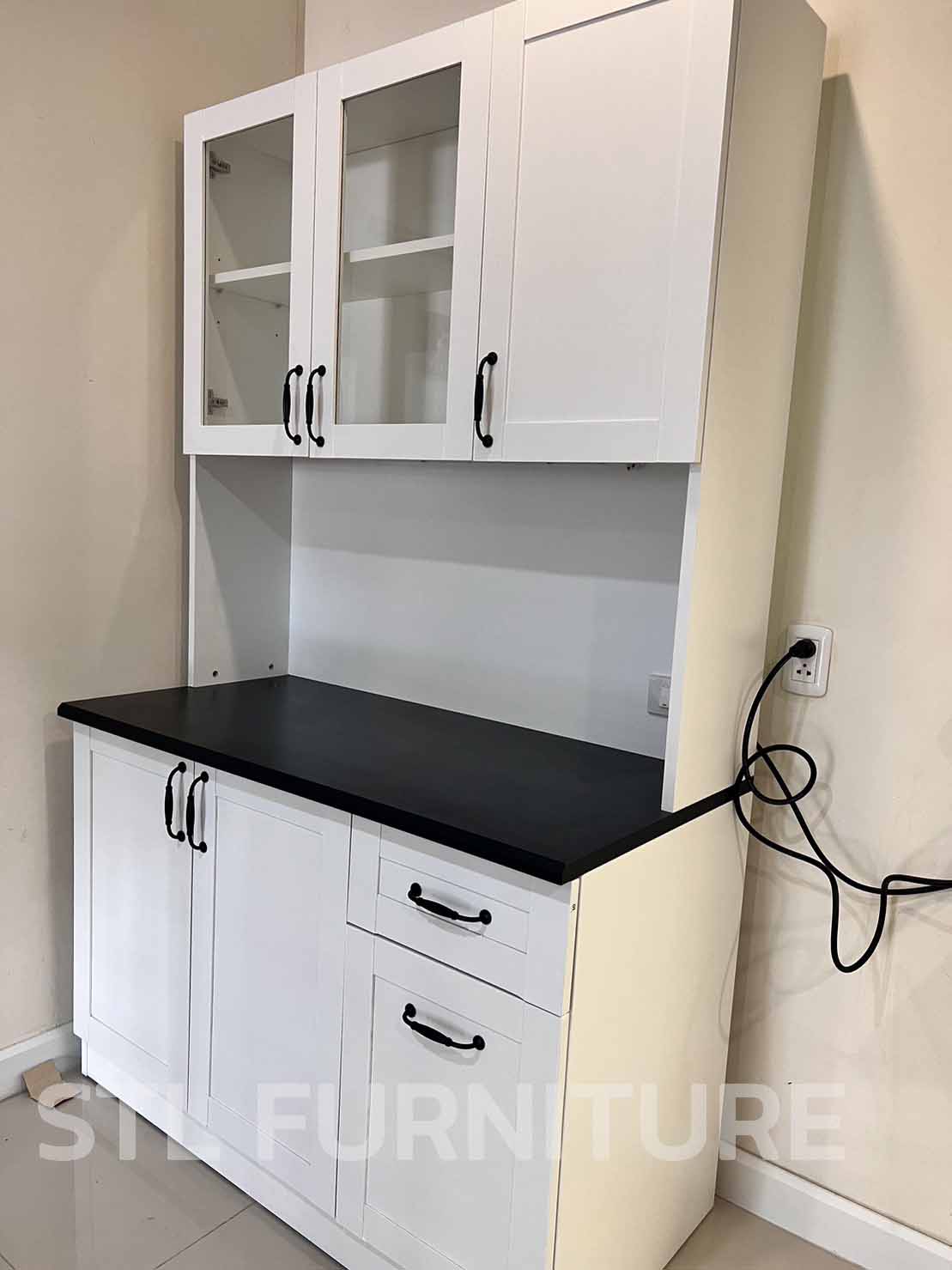 ตู้ครัวแห้งสไตล์วินเทจ