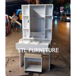 โต๊ะเครื่องแป้งเกาหลี กระจกเปิดได้