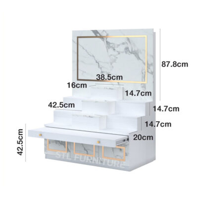 ขนาดหน้าตักโต๊ะหมู่บูชา B