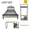 ชุดห้องนอน loft