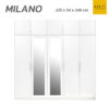 ตู้เสื้อผ้า MILANO