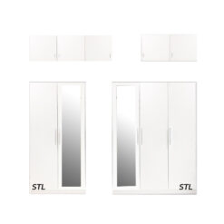 ส่วนประกอบตู้เสื้อผ้า milano