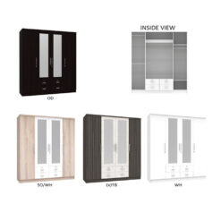 ตู้เสื้อผ้า minimal หลายสี