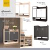 ตู้รองเท้า 90 cm