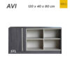 ตู้วางทีวี avi 120 cm