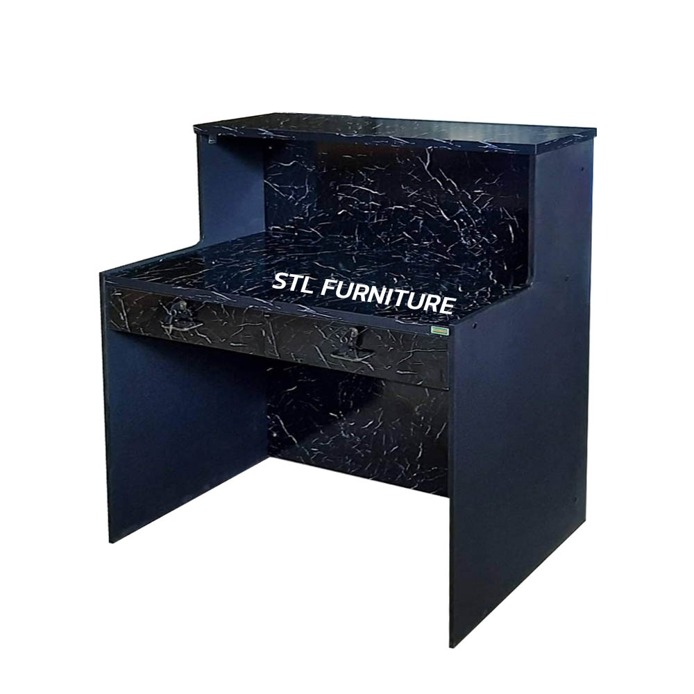 โต๊ะเคาน์เตอร์ ลายหินดำ