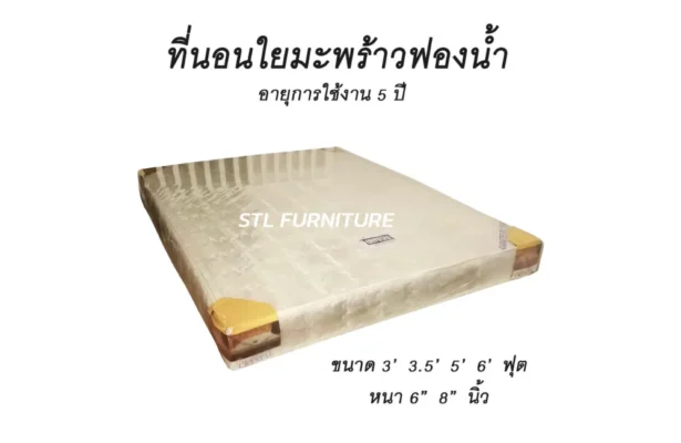 ที่นอนใยมะพร้าวฟองน้ำ รุ่น Crystal