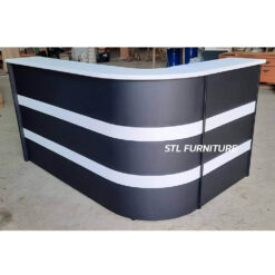 โต๊ะเคาน์เตอร์ 180 cm + โต๊ะเคาน์เตอร์ 80 cm 4 ลิ้นชัก ด้านหลัง