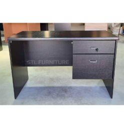 โต๊ะทำงาน 100 120 cm 2 ลิ้นชัก สีโอ๊ค