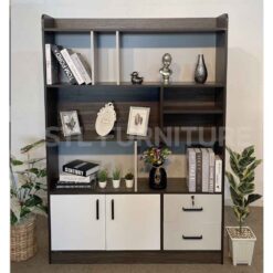 ชั้นหนังสือ สีไลท์เวงเก้ วัยรุ่น