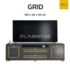 ชั้นวางทีวี grid