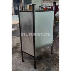 ด้านหลัง ตู้กับข้าว 2.5 ฟุต 4 ประตู รุ่นเสาใหญ่