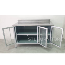 ภายใน ตู้วางเตาท็อปสแตนเลส ลึกพิเศษ 60 cm