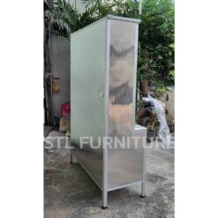 ด้านหลัง ตู้ซิงค์ล้างจานต่อบน มีช่องวางไมโครเวฟ