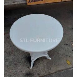 โต๊ะวางโทรศัพท์ หน้าใหญ่ ไม้ยาง