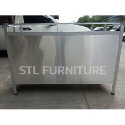 ด้านหลัง ตู้วางเตา 127 cm คว่ำจาน 2 ชั้น