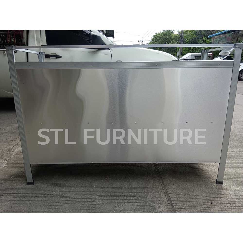 ด้านหลัง ตู้วางเตา 127 cm คว่ำจาน 2 ชั้น