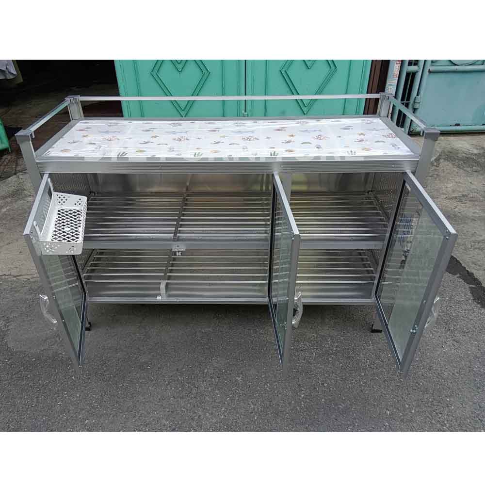 ภายใน ตู้วางเตา 127 cm คว่ำจาน 2 ชั้น