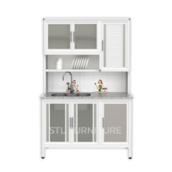 ตู้ครัว-ตู้ซิงค์ ท็อปหิน 123 cm 1 อ่าง