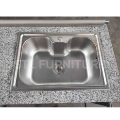 ตู้ซิงค์ล้างจาน ท่อนล่าง 180 cm อลูมิเนียมล้วน ไม่มีไม้ผสม1