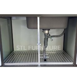 ตู้ล่าง ตู้ครัว-ตู้ซิงค์ ท็อปหิน 109 cm รุ่น EXTRA