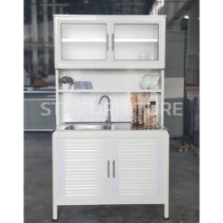 แบบ ตู้ครัว-ตู้ซิงค์ ท็อปหิน 109 cm รุ่น EXTRA3