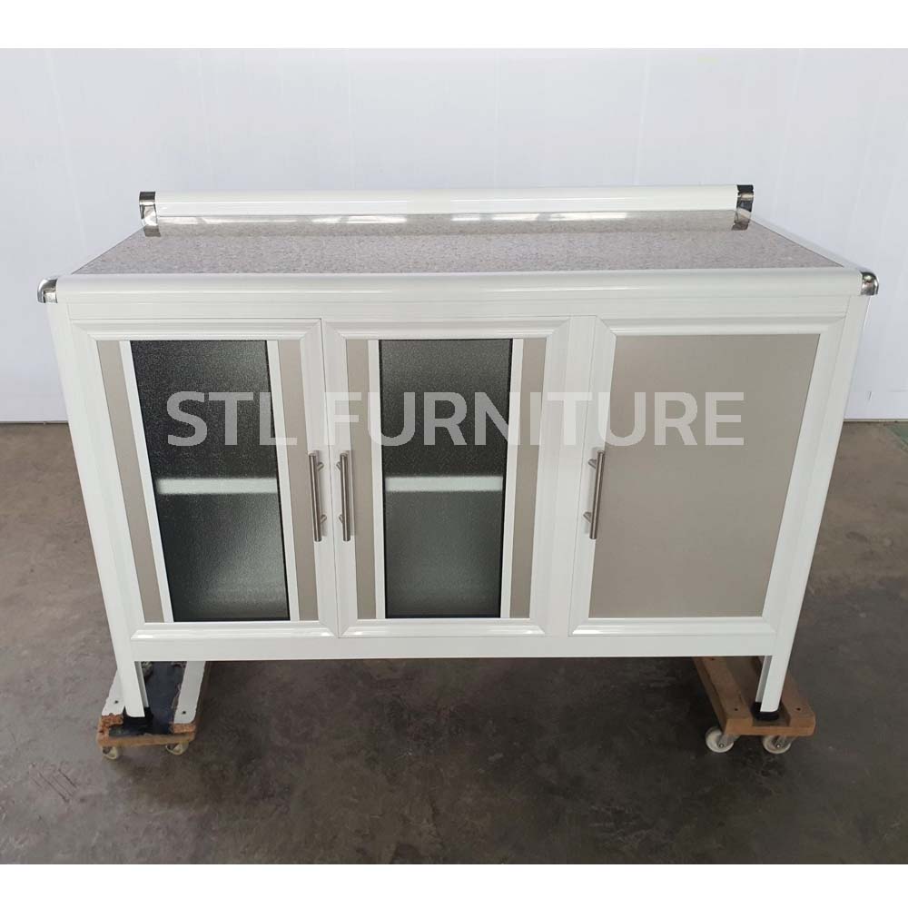 แบบ ตู้วางเตา-ตู้ซิงค์ ท็อปหิน 100 cm1111