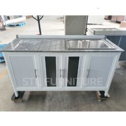 แบบ ตู้วางเตา-ตู้ซิงค์ ท็อปหิน 100 cm11