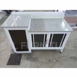 แบบ ตู้วางเตาแก๊ส ท็อปหิน 2 ระดับ1