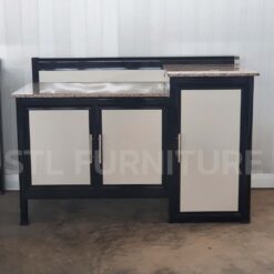 แบบ ตู้วางเตาแก๊ส ท็อปหิน 2 ระดับ11111