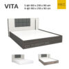 เตียงนอนรุ่น vita