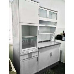 ตู้ครัวต่อตู้ข้างอลูมิเนียมล้วน 150 cm metalite รีวิว