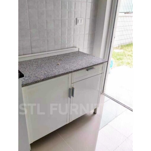 ตู้วางเตาท็อปหิน 100 cm รีวิวจากบ้านลูกค้า